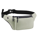 HAWEE Fanny Pack for Women Men,Crossbody Fanny Pack Water Resistant Sports Waist Bag Pack, Belt Bag for Travel Hiking Running