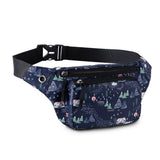 HAWEE Fanny Pack for Women Men,Crossbody Fanny Pack Water Resistant Sports Waist Bag Pack, Belt Bag for Travel Hiking Running