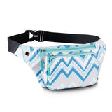 HAWEE Fanny Pack for Women Men,Crossbody Fanny Pack Water Resistant Sports Waist Bag Pack, Belt Bag for Travel Hiking Running