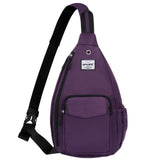 HAWEE Sunflower Bags Sling Backpack for Women One Shoulder Strap Cross Body