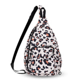 HAWEE Convertible Sling Backpack Purse Sunflower Crossbody Chest Bag Left and Right Shoulder Water Repellent
