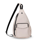 HAWEE Convertible Sling Backpack Purse Sunflower Crossbody Chest Bag Left and Right Shoulder Water Repellent