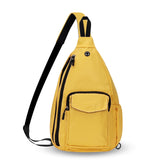 HAWEE Convertible Sling Backpack Purse Sunflower Crossbody Chest Bag Left and Right Shoulder Water Repellent