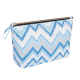 HAWEE Cosmetic Bag for Women Girls Make up Storage Pouch Case Portable Zipper Travel Accessories Organizer for Toiletry Water Repellent, Retro Camellia