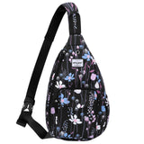HAWEE Sunflower Bags Sling Backpack for Women One Shoulder Strap Cross Body