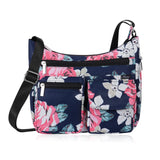HAWEE Crossbody Bag for Women - Multi-pocket Shoulder Bag Lightweight Messenger Bag Casual printed Purse Handbag Travel Bag - KAMO