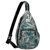HAWEE Sunflower Bags Sling Backpack for Women One Shoulder Strap Cross Body