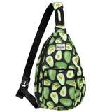 HAWEE Sunflower Bags Sling Backpack for Women One Shoulder Strap Cross Body