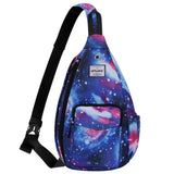 HAWEE Sunflower Bags Sling Backpack for Women One Shoulder Strap Cross Body