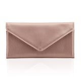 HAWEE Card Wallet RFID Blocking Envelope Style Tri-fold Checkbook Clutch Slim Vegan Leather 2 ID Windows with Coin Pocket, Green