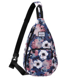 HAWEE Sunflower Bags Sling Backpack for Women One Shoulder Strap Cross Body