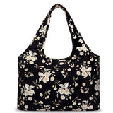 HAWEE Sunflower Tote Bag Water Repellent Travel Handbag Purse with 11 Pockets for Commuting/ Working/ Nursing/ Shopping/ Exercising