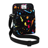 HAWEE Multifunction Phone Bag One Shoulder Phone Waist Bag Diagonal Cross Bag Smart Phone Case Outdoor Bag Triple Zip Hipster - KAMO