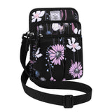 HAWEE Multifunction Phone Bag One Shoulder Phone Waist Bag Diagonal Cross Bag Smart Phone Case Outdoor Bag Triple Zip Hipster - KAMO