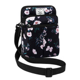 HAWEE Multifunction Phone Bag One Shoulder Phone Waist Bag Diagonal Cross Bag Smart Phone Case Outdoor Bag Triple Zip Hipster - KAMO