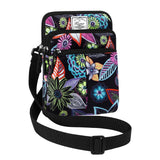 HAWEE Multifunction Phone Bag One Shoulder Phone Waist Bag Diagonal Cross Bag Smart Phone Case Outdoor Bag Triple Zip Hipster - KAMO