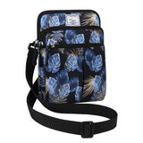 HAWEE Multifunction Phone Bag One Shoulder Phone Waist Bag Diagonal Cross Bag Smart Phone Case Outdoor Bag Triple Zip Hipster - KAMO
