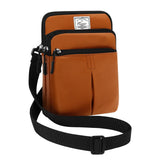 HAWEE Multifunction Phone Bag One Shoulder Phone Waist Bag Diagonal Cross Bag Smart Phone Case Outdoor Bag Triple Zip Hipster - KAMO
