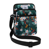 HAWEE Multifunction Phone Bag One Shoulder Phone Waist Bag Diagonal Cross Bag Smart Phone Case Outdoor Bag Triple Zip Hipster - KAMO