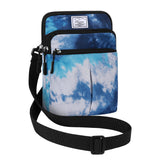 HAWEE Multifunction Phone Bag One Shoulder Phone Waist Bag Diagonal Cross Bag Smart Phone Case Outdoor Bag Triple Zip Hipster - KAMO