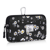 HAWEE Multipurpose Canvas Horizontal Smartphone Pouch Cell Phone Holster with Belt Loop Pouch Bag Belt Pouches for Women Cellphone - KAMO