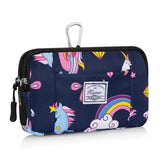 HAWEE Multipurpose Canvas Horizontal Smartphone Pouch Cell Phone Holster with Belt Loop Pouch Bag Belt Pouches for Women Cellphone - KAMO