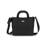 HAWEE Nylon Puffer Tote Bag for Women, Lightweight Crossbody Bags for Women, Quilted Puffer Tote Handbags for Daily Use,Shop,Travel