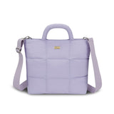 HAWEE Nylon Puffer Tote Bag for Women, Lightweight Crossbody Bags for Women, Quilted Puffer Tote Handbags for Daily Use,Shop,Travel