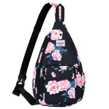HAWEE Sunflower Bags Sling Backpack for Women One Shoulder Strap Cross Body