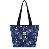 HAWEE Sunflower Tote Bag with Zipper for Women Inside Mesh Pocket Heavy Duty Casual Cloth Shoulder Handbag Outdoors, Sunflower Yellow