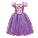 HAWEE Princess Dress up Birthday Party Fairy Yellow Costume for Toddler Girls - KAMO