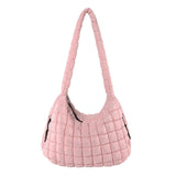 HAWEE Quilted Tote Bag Large Quilted Carryall Puffer Shoulder Bag Lightweight Quilted Padding Hobo Bag Quilted Bag - KAMO