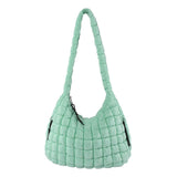 HAWEE Quilted Tote Bag Large Quilted Carryall Puffer Shoulder Bag Lightweight Quilted Padding Hobo Bag Quilted Bag - KAMO