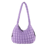 HAWEE Quilted Tote Bag Large Quilted Carryall Puffer Shoulder Bag Lightweight Quilted Padding Hobo Bag Quilted Bag - KAMO