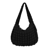HAWEE Quilted Tote Bag Large Quilted Carryall Puffer Shoulder Bag Lightweight Quilted Padding Hobo Bag Quilted Bag - KAMO
