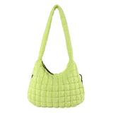 HAWEE Quilted Tote Bag Large Quilted Carryall Puffer Shoulder Bag Lightweight Quilted Padding Hobo Bag Quilted Bag - KAMO