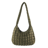 HAWEE Quilted Tote Bag Large Quilted Carryall Puffer Shoulder Bag Lightweight Quilted Padding Hobo Bag Quilted Bag - KAMO