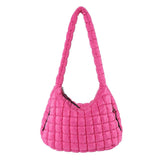 HAWEE Quilted Tote Bag Large Quilted Carryall Puffer Shoulder Bag Lightweight Quilted Padding Hobo Bag Quilted Bag - KAMO