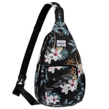 HAWEE Sunflower Bags Sling Backpack for Women One Shoulder Strap Cross Body