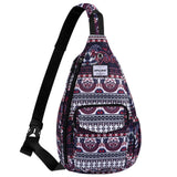 HAWEE Sunflower Bags Sling Backpack for Women One Shoulder Strap Cross Body