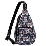 HAWEE Sunflower Bags Sling Backpack for Women One Shoulder Strap Cross Body