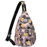 HAWEE Sunflower Bags Sling Backpack for Women One Shoulder Strap Cross Body