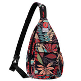 HAWEE Sunflower Bags Sling Backpack for Women One Shoulder Strap Cross Body