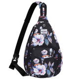 HAWEE Sunflower Bags Sling Backpack for Women One Shoulder Strap Cross Body