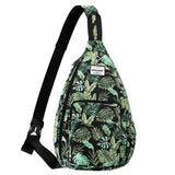 HAWEE Sunflower Bags Sling Backpack for Women One Shoulder Strap Cross Body