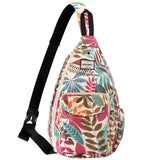 HAWEE Sunflower Bags Sling Backpack for Women One Shoulder Strap Cross Body