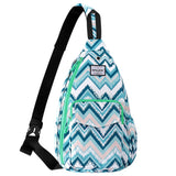 HAWEE Sunflower Bags Sling Backpack for Women One Shoulder Strap Cross Body