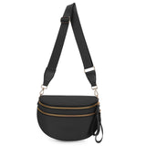 HAWEE Spacious Nylon Crossbody Bags Bum Bag for Women Large Sling Bag Purse with Adjustable Strap - KAMO