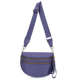 HAWEE Spacious Nylon Crossbody Bags Bum Bag for Women Large Sling Bag Purse with Adjustable Strap - KAMO