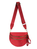 HAWEE Spacious Nylon Crossbody Bags Bum Bag for Women Large Sling Bag Purse with Adjustable Strap - KAMO